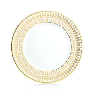 Haviland Tiara - Gold & White - Dessert Plate - 8.6"